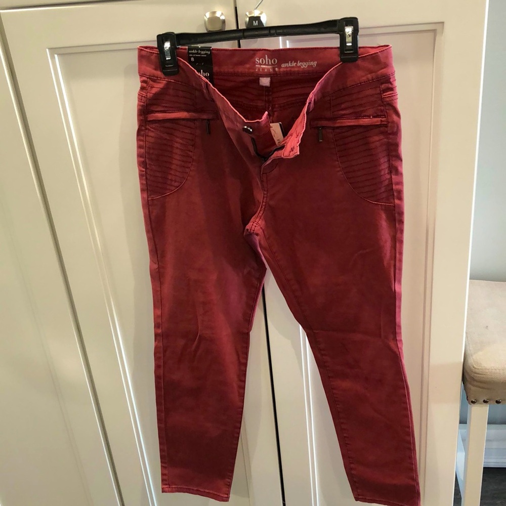 NY&Co soho ankle legging jeans size 8 NWT